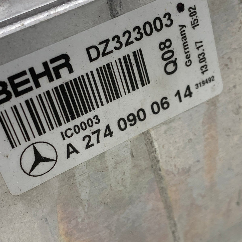 2015-2018 Mercedes-Benz / Intercooler / 2.0L Petrol / A2740900614 - Dragon Engines LTD