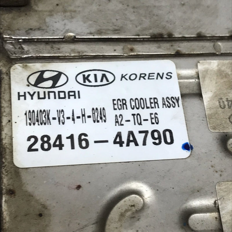 Hyundai/Kia i800 2019 2.5L Diesel D4CB CRDi EGR Valve and Cooler 28416-4A790 - Dragon Engines LTD
