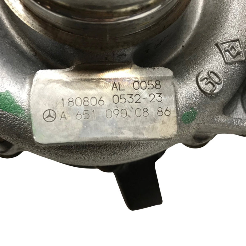 MERCEDES A CLASS A200 2.1 D DIESEL TURBO CHARGER A6510900886 - Dragon Engines LTD
