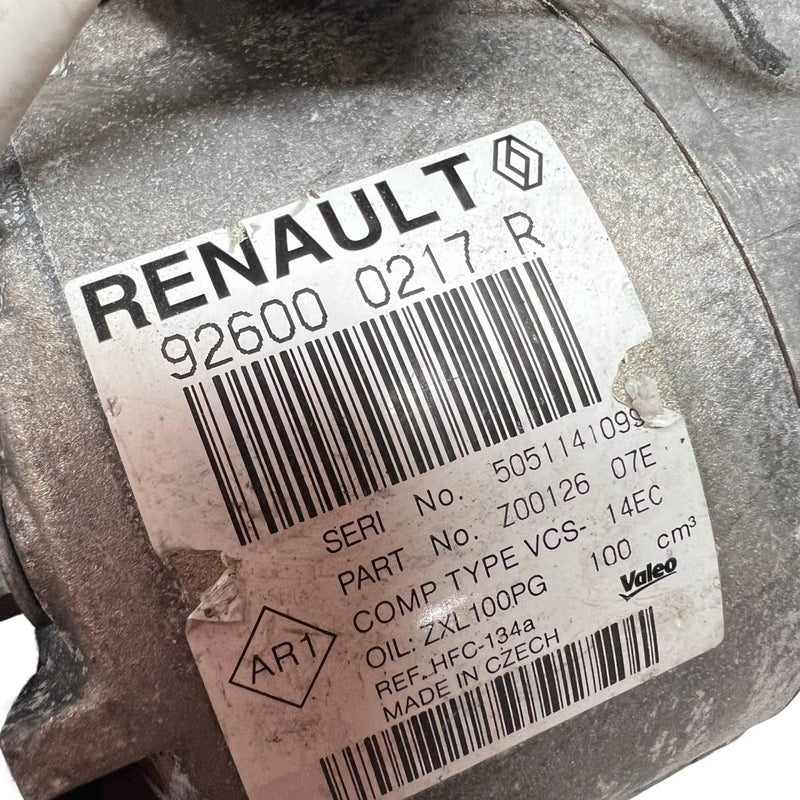 Renault Captur / Air Con A/C / Pump Compressor / 926000217R - Dragon Engines LTD