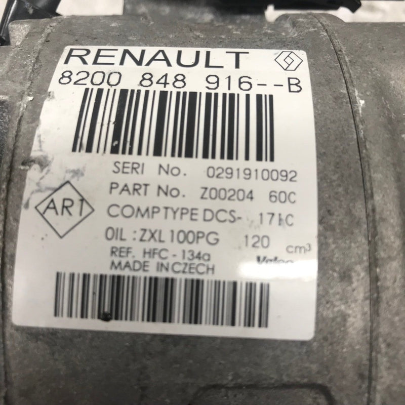 Renault (Trafic) / A/C Compressor / 2015-On / 1.6L Diesel / 8200848916B - Dragon Engines LTD