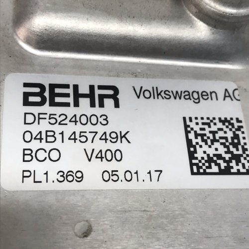 VW/AUDI / 1.4L Diesel / 2014-2018 / Intercooler / 04B145749K - Dragon Engines LTD