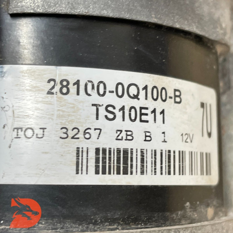 2015 /Toyota/Peugeot/Citroen/ Starter Motor / 1.0L Petrol / 28100 - 0Q100 - B - Dragon Engines LTD