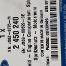 2018 - On / Ford (Focus) / Undertray Splash Guard / 1.0L Petrol / JX6B - 6B629 - BE - Dragon Engines LTD