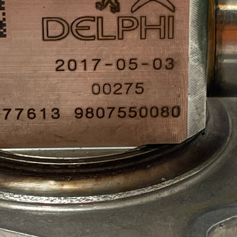 2015 PEUGEOT / High Pressure Fuel Pump / 1.2L Petrol / 9807550080