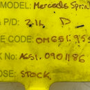 Mercedes 2.1L Diesel Turbocharger / A6510901186