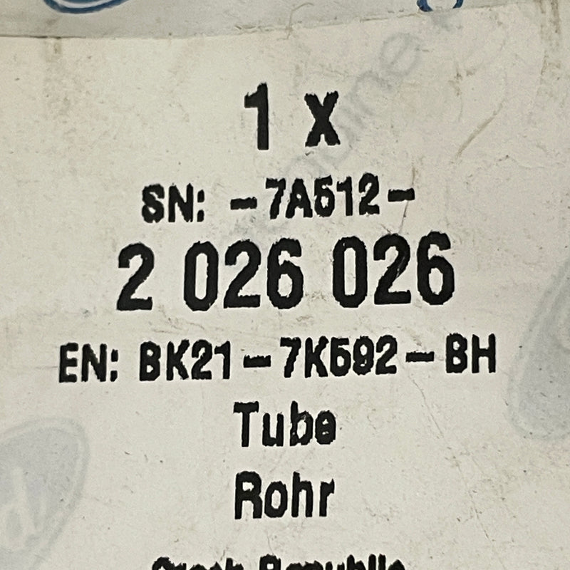 Ford / Transit / Mk3 / Clutch Tube Assy / BK21-7K592-BH