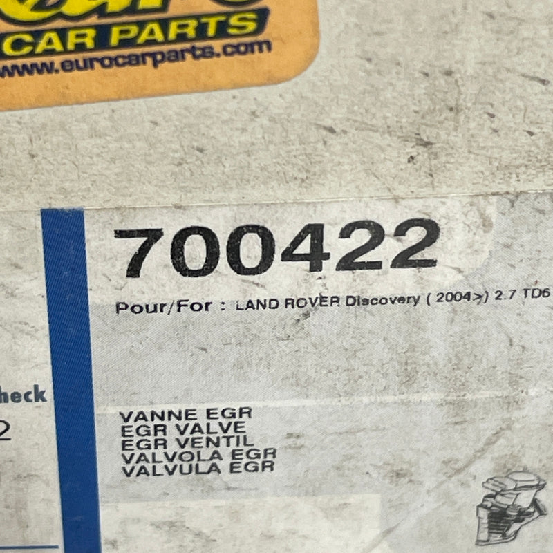 2004-On / Land Rover / Discovery / EGR Emission Valve / 2.7 Diesel / 700422
