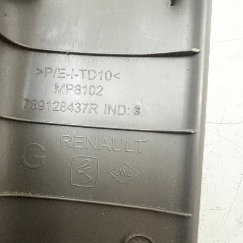 2021 / Renault / Vauxhall / Passenger Left Side A-Pillar Trim Cover Panel / 769128437R