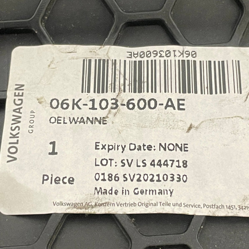 Audi / Oil Pan / 06K - 103 - 600 - AE - Dragon Engines LTD