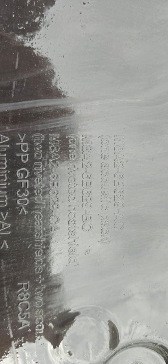 M8A2 - 6B629 - AC, M8A2 - 6B629 - BC, M8A2 - 6B629 - CA JAGUAR F PACE ENGINE GUARD - Dragon Engines LTD