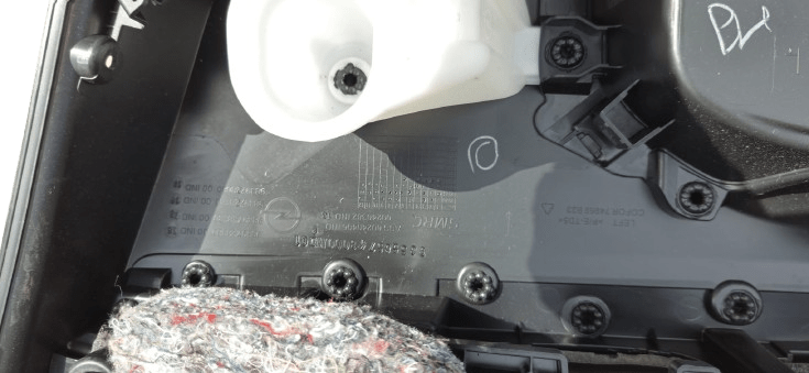 Vauxhall Mokka B 2024 Left Front door card panel trim 9855857480 - Dragon Engines LTD