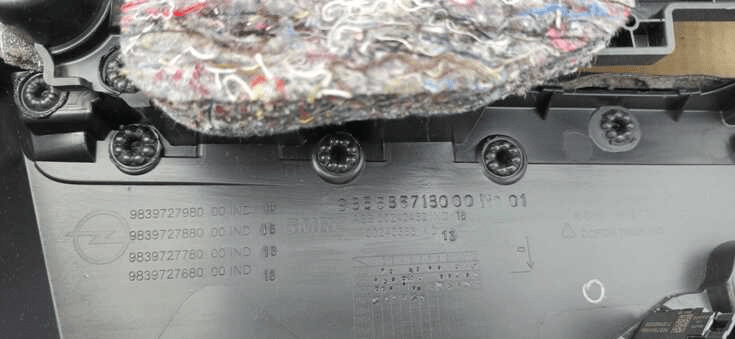 Vauxhall Mokka B 2024 Right Front door card panel trim 9855857180 - Dragon Engines LTD