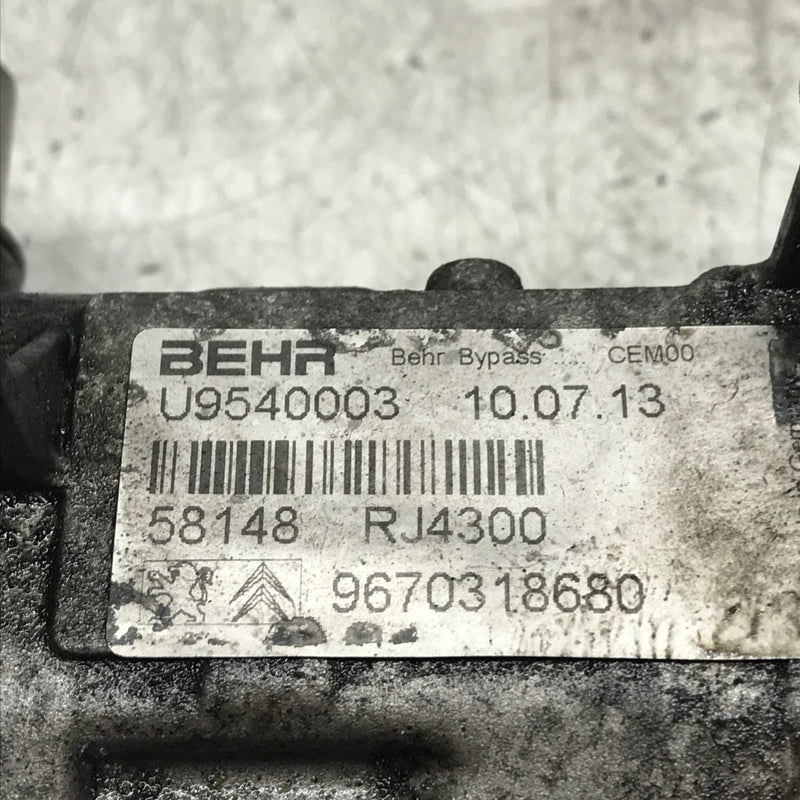 2012 Range/Land Rover / EGR Valve & Cooler / 2.2L Diesel / 9670318680 - Dragon Engines LTD