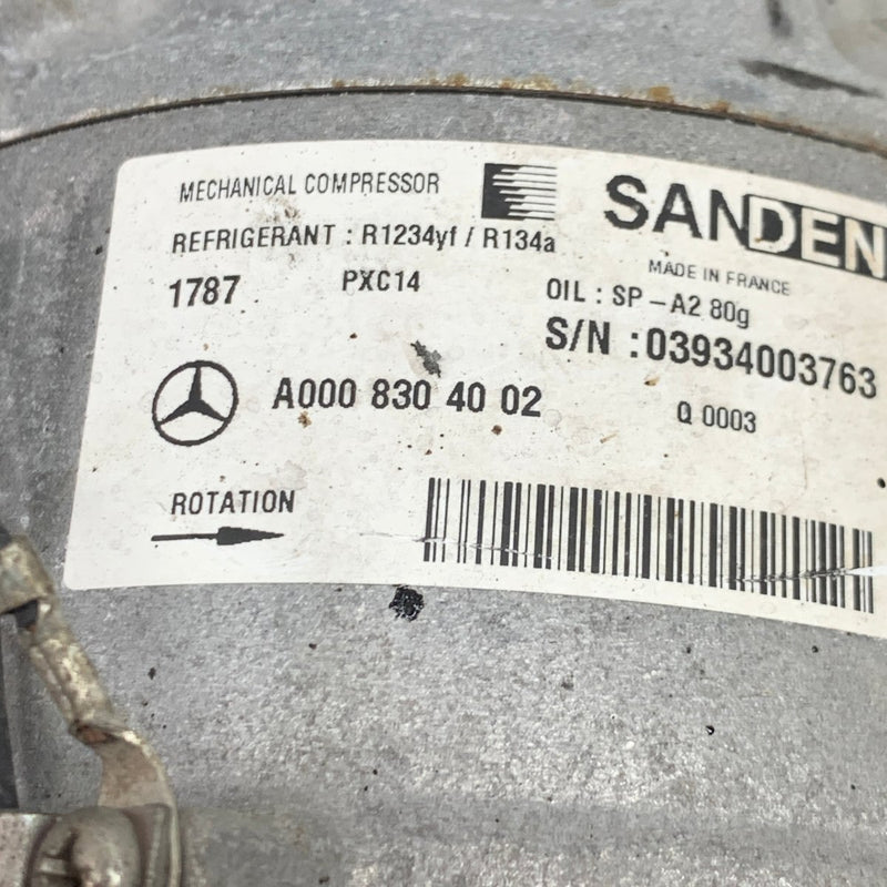 2014-2021 Mercedes / Air Conditioning Compressor / 2.0L Petrol / A0008304002 - Dragon Engines LTD