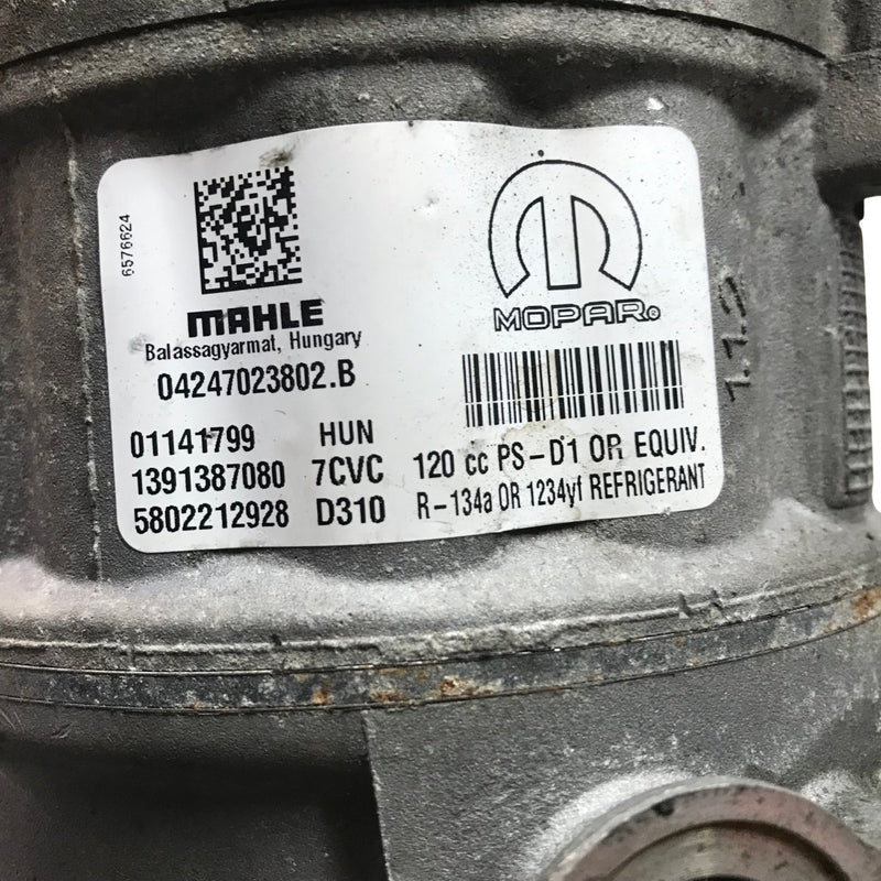 2018-2022 Fiat (Ducato) / Air Conditioning Compressor / 2.3L Diesel / 5802212928 - Dragon Engines LTD