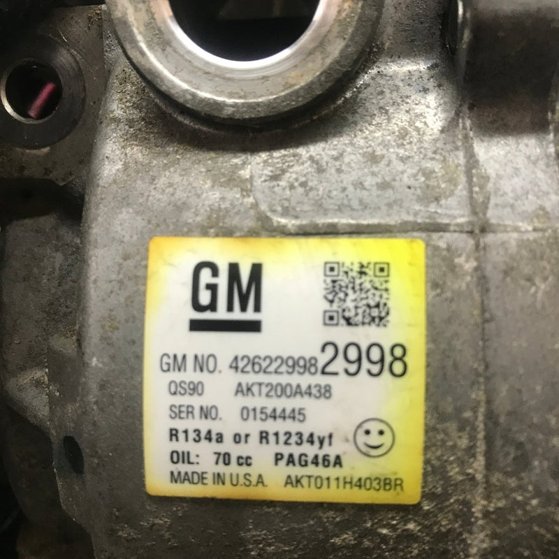 2019 /Vauxhall/Mokka / Air Con Compressor / 1.4L Petrol / 42622998 - Dragon Engines LTD