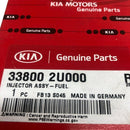 Brand New Hyundai / Kia 1.6L Diesel Hybrid D4FE Fuel Injector 33800-2U000 - Dragon Engines LTD