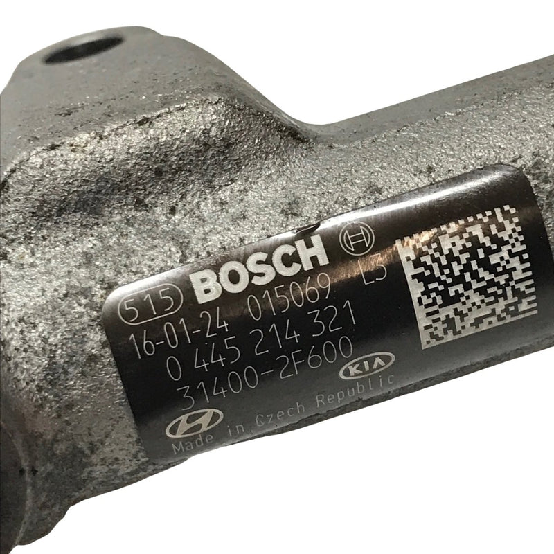 Kia/Hyundai Sorento Sportage 2.0L Diesel D4HA Fuel Rail 0445214321 31400-2F600 - Dragon Engines LTD