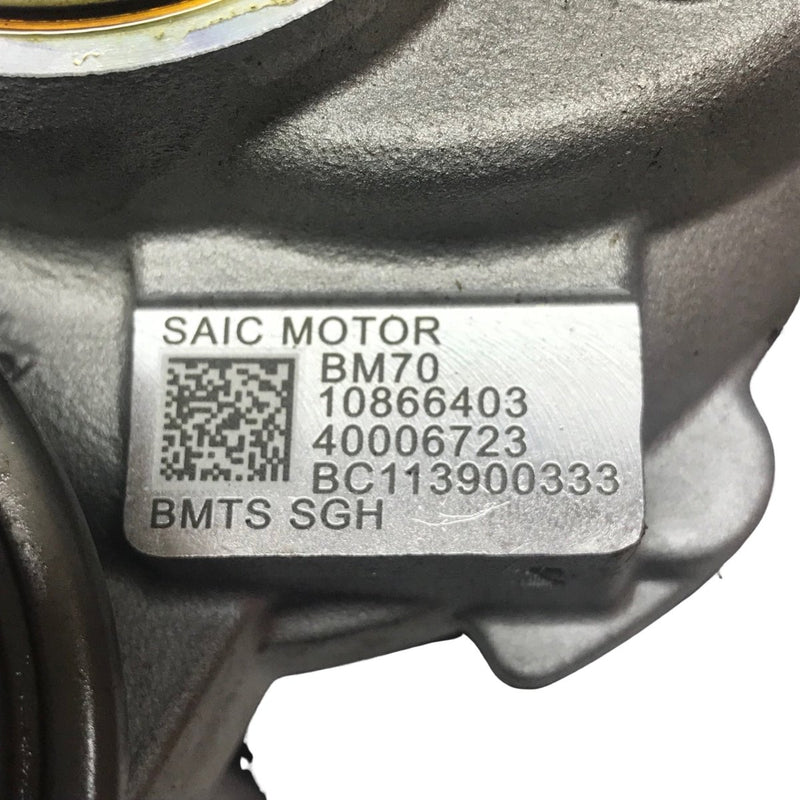 MG (HS/HS Exclusive) / Turbocharger / 2020-On / 1.5L Petrol / 10866403 - Dragon Engines LTD