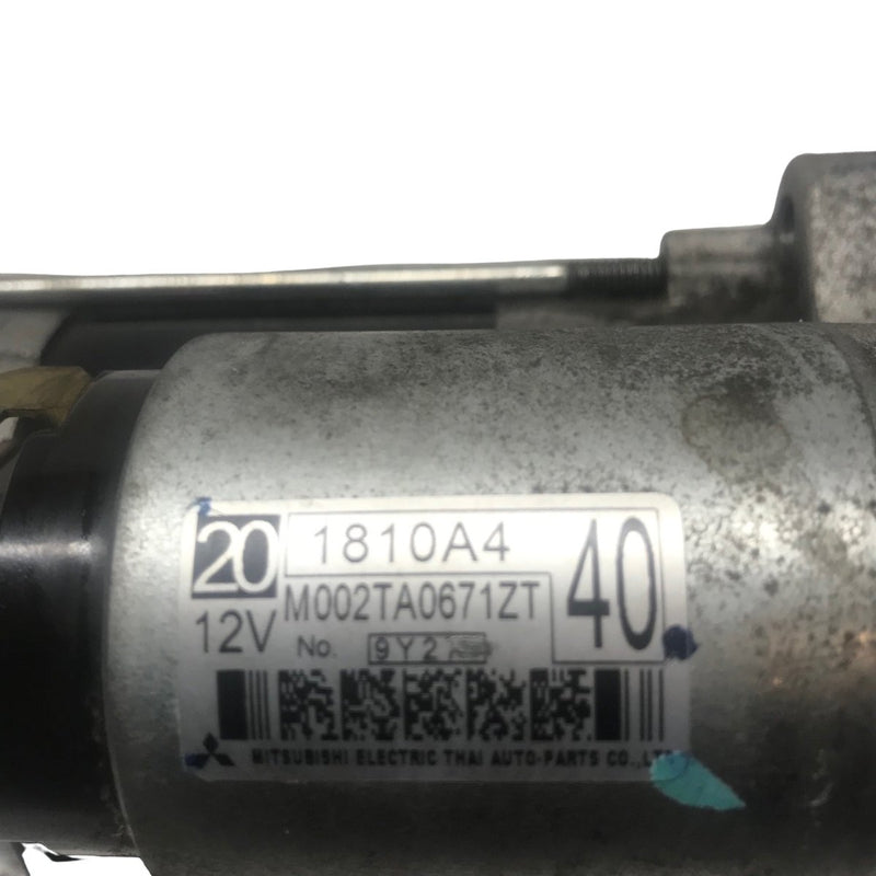 Mitsubishi L200 2.2l Diesel 4N14 Starter Motor M002TA0671ZT 1810A4 - Dragon Engines LTD