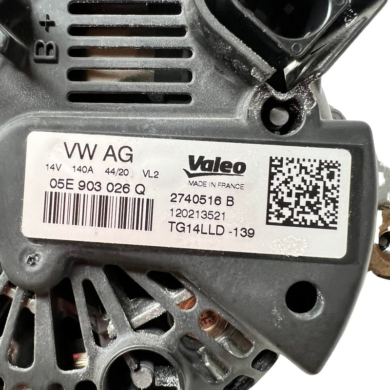 VW / AUDI / SKODA / SEAT / 1L Petrol / Alternator 05E903026Q - Dragon Engines LTD