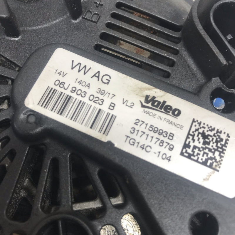 Vw/Golf/Audi/Seat / ALTERNATOR / 2.0L Diesel / 2017 / 06J903023B - Dragon Engines LTD